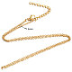 304 Stainless Steel Cable Chain Necklace US-STAS-T040-PJ205-40-3