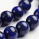 Round Natural Lapis Lazuli Gemstone Bead Strands US-G-J333-05-6mm-1