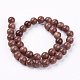 Synthetic Goldstone Bead Strands US-G-R193-04-10mm-2