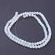 Faceted Round Opalite Beads Strands US-X-EGLA-J042-4mm-31-2