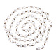 Handmade Glass Pearl Beads Chains US-AJEW-PH00489-02-3