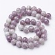 Natural Lilac Jade Beads Strands US-GSR8mmC168-3