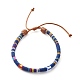 Ethnic Cord Anklet for Girl Women US-AJEW-AN00449-5