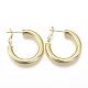 Brass Hoop Earrings US-EJEW-I250-01B-1