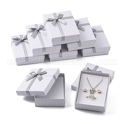 Cardboard Jewelry Set Boxes US-CBOX-R012-9x7cm-3-1