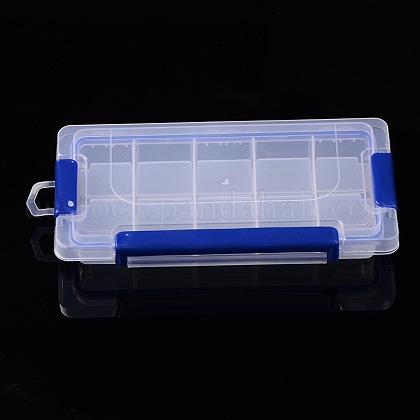 15 Compartments Rectangle Plastic Bead Storage Containers US-CON-A001-07-1