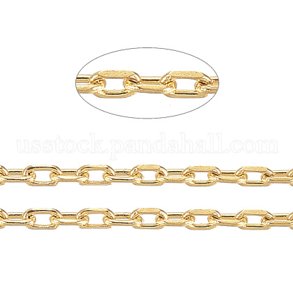 Ion Plating(IP) 304 Stainless Steel Cable Chains US-CHS-D004-01G-1