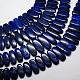 Natural Gemstone Pendants Lapis Lazuli Graduated Beads Strands US-G-F129-B-02-1
