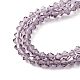 Faceted Imitation Austrian Crystal Bead Strands US-G-M180-4mm-26A-3