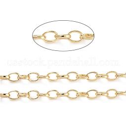Brass Cable Chains US-CHC-G005-02G