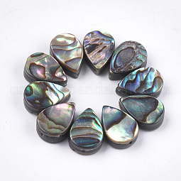 Abalone Shell/Paua Shell Beads US-SSHEL-T008-08