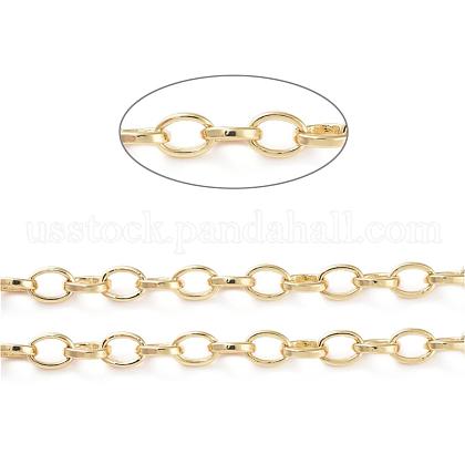 Brass Cable Chains US-CHC-G005-02G-1