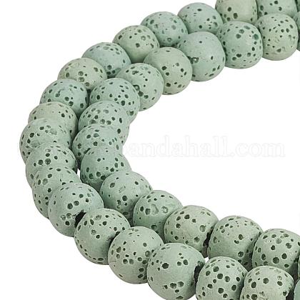 Synthetical Lava Rock Bead Strands US-G-PH0022-05-1