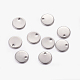 304 Stainless Steel Stamping Blank Tag Pendants US-STAS-Q056-2