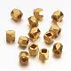 Golden Alloy Faceted Column Spacer Beads US-X-PALLOY-C077-G-1