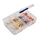 PandaHall Elite 4 Mixing Colors Brass Chain Extender And Lobster Claw Clasps Drop End for Craft 1 Box US-KK-PH0017-02-5