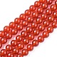 Natural Carnelian Beads Strands US-G-C076-6mm-2A-1
