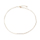Long-Lasting Plated Brass Chain Necklaces US-NJEW-MSMC002-14G-NF-2