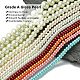 Grade A Glass Pearl Beads Strands US-HY-E001-02-2
