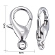 Zinc Alloy Lobster Claw Clasps US-X-E102-2