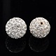 Pave Disco Ball Beads US-RB-Q195-12mm-001-2
