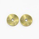 Mixed Color Tibetan Style Alloy Disc Spacer Beads US-TIBEB-X0026-NR-2