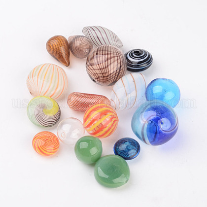 Handmade Blown Glass Beads US-BLOW-X002-1
