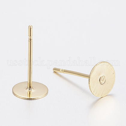 304 Stainless Steel Stud Earring Findings&nbsp;US-STAS-H436-24-10mm-2