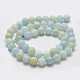 Natural Aquamarine Beads Strands US-G-K240-04-2