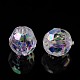 AB Color Transparent Acrylic Faceted Round Clear AB Beads US-X-PL642-22-1