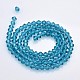 Faceted Bicone Glass Beads Strands US-EGLA-P017-4mm-02-2