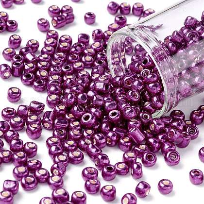 6/0 Glass Seed Beads US-SEED-A017-4mm-1121-1