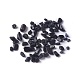 Natural Black Tourmaline Chip Beads US-G-M364-16-1