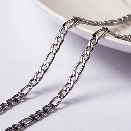 304 Stainless Steel Figaro Chains US-CHS-L014-05P