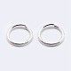 925 Sterling Silver Open Jump Rings US-STER-F036-02S-1x6mm-2
