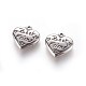 Heart with Word Best Friend 316 Stainless Steel Pendants US-STAS-I061-136-2