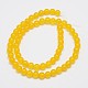 Natural & Dyed Malaysia Jade Bead Strands US-G-A146-6mm-A03-2