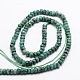 Dyed Natural Malaysia Jade Rondelle Beads Strands US-G-E316-2x4mm-23-2