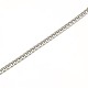 304 Stainless Steel Curb Chain/Twisted Chain Necklace Making US-STAS-A028-N108P-2