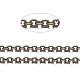 Brass Cable Chains US-CHC-034Y-AB-NF-1