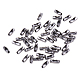 PandaHall Elite 304 Stainless Steel Ball Chain Connectors Jewelry Necklace Clasps 9x3.5mm US-STAS-PH0002-42P-1