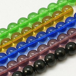 Glass Beads Strands US-GR6mm