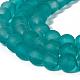 20 Colors Transparent Glass Beads Strands US-FGLA-X0002-01-8mm-3