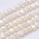 Natural Cultured Freshwater Pearl Beads Strands US-PEAR-P002-42-1