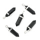 Natural Black Obsidian Double Terminated Pointed Pendants US-G-F295-04K-3