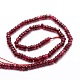 Dyed Natural Malaysia Jade Rondelle Beads Strands US-G-E316-2x4mm-10-2