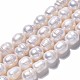 Natural Cultured Freshwater Pearl Beads Strands US-PEAR-N012-07C-3