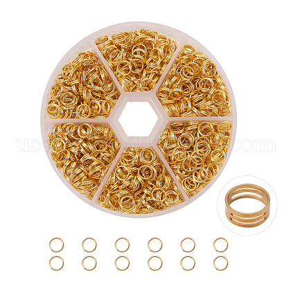 Iron Split Rings Sets US-IFIN-PH0001-6mm-12G-1