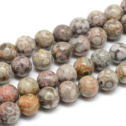 Natural Maifanite/Maifan Stone Beads Strands US-G-T049-8mm-10-1