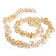 Natural Citrine Chip Beads Strands US-G-E271-100-2